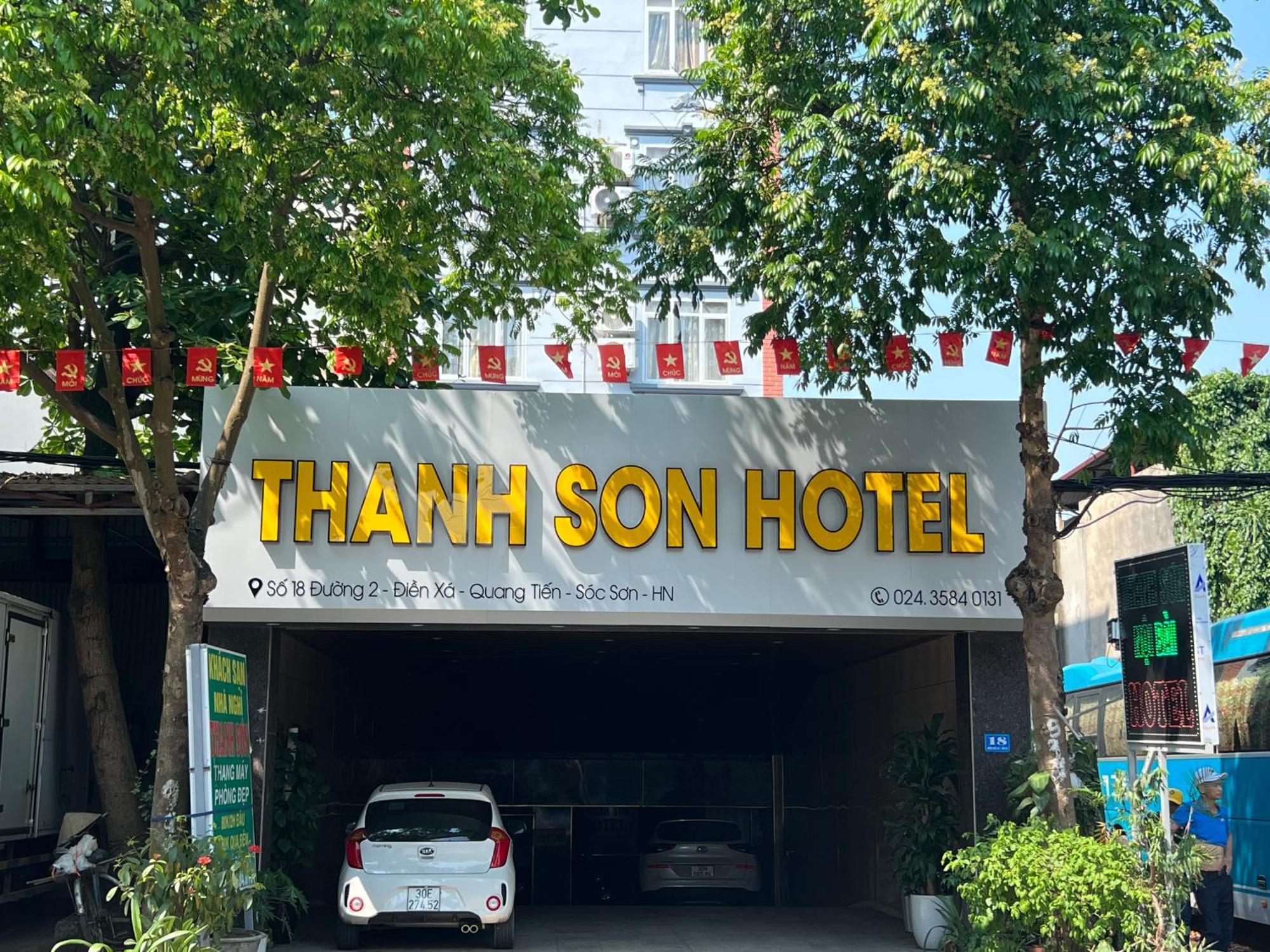 Khach San Thanh Son Noi Bai Hanói Exterior foto